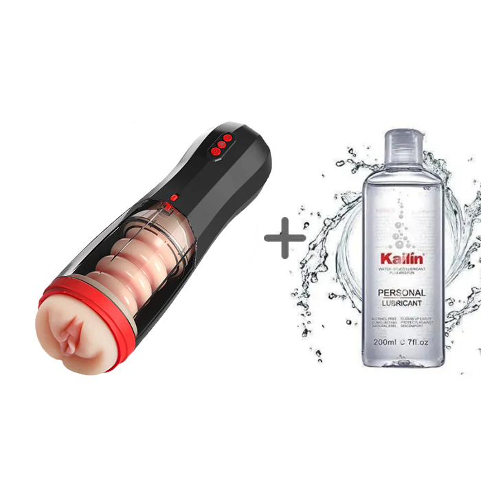 Lifelike Vaginal Entrance Thrusting Vibrating Vocal Masturbator Stroker