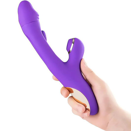 PositivityTop™ G-Bliss 7*7 Clit Sucking G-spot Tapping Vibrator