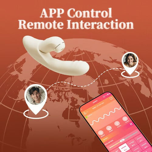 PositivitytTop™  4 IN 1 APP Control Thrusting Sucking Heating G-spot Vibrators