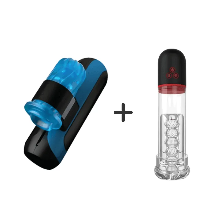 PositivityTop™ XS 5 Speed 6 Thrusting 10 Vibrating Male Masturbator