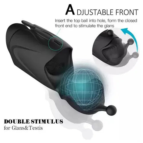 🎄 Christmas Mega Sale — Final 50% OFF This Year!Togetherinfeel™ QMYSKY Dual Motor 10 Vibrating Glans Exerciser