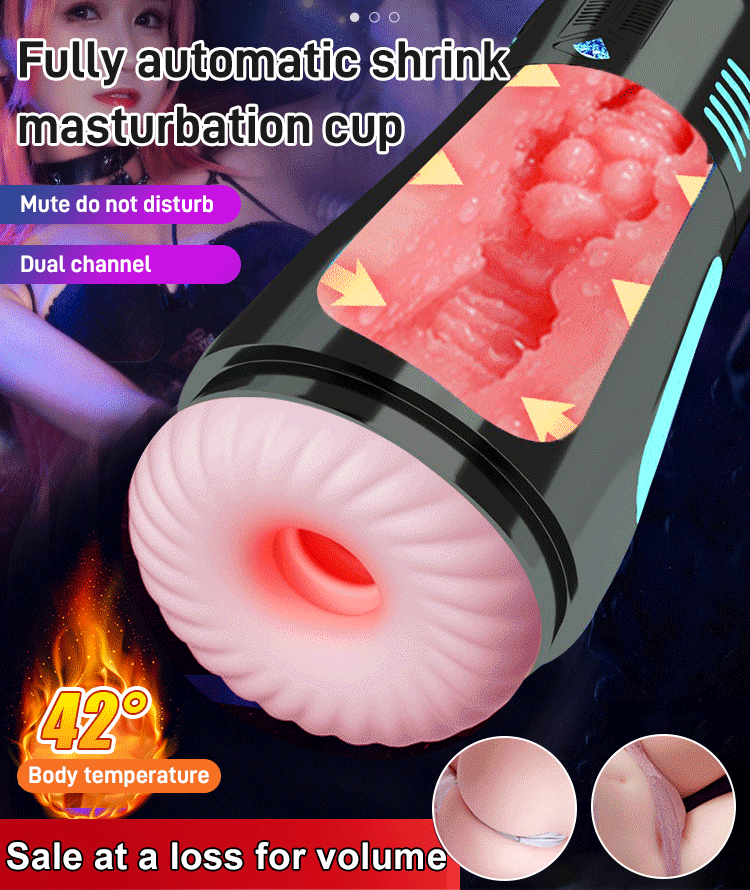 👄[Discreet Delivery] Fully automatic, hands-free retractable relaxation cup