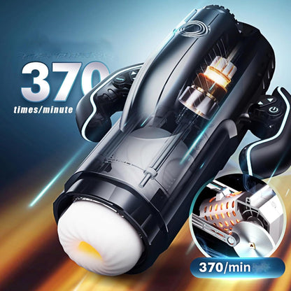 LETEN XS9 High-end Stroker 10 Sucking Thrusting 5 Speeds Heating Masturbator（Perfect Simulating Vaginal Pleasure）