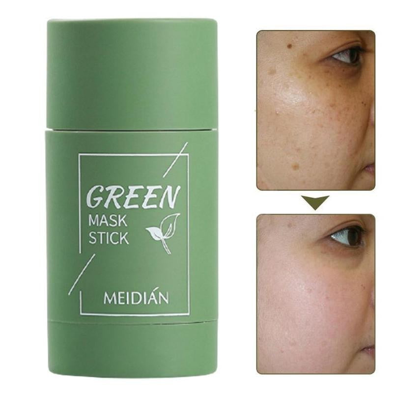 Diystar™Natural Green Tea Clay Mask Stick– Clears Acne & Refines Pores🌿