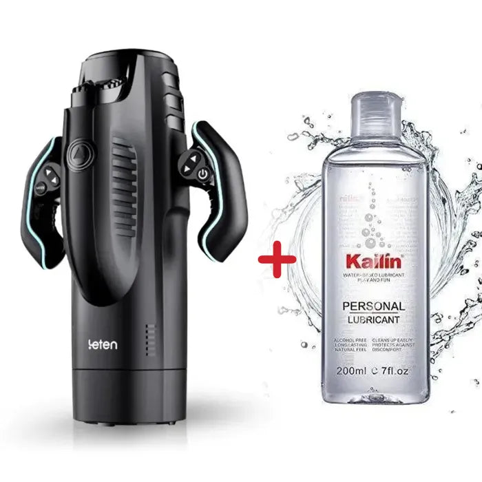 LETEN XS9 High-end Stroker 10 Sucking Thrusting 5 Speeds Heating Masturbator（Perfect Simulating Vaginal Pleasure）