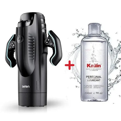 LETEN XS9 High-end Stroker 10 Sucking Thrusting 5 Speeds Heating Masturbator（Perfect Simulating Vaginal Pleasure）