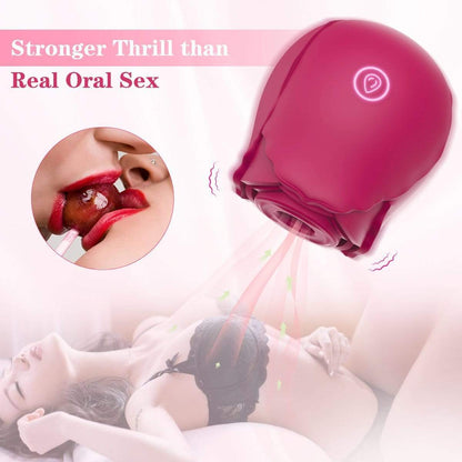 ROSE Vibrator Toy Clit Sucker