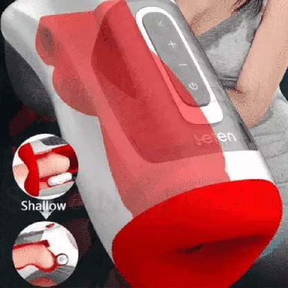 PositivitytTop™ LETEN 3 Vibration 7 Freouencies Heating Oral Sex Cup