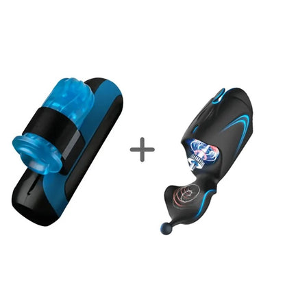 PositivityTop™ XS 5 Speed 6 Thrusting 10 Vibrating Male Masturbator