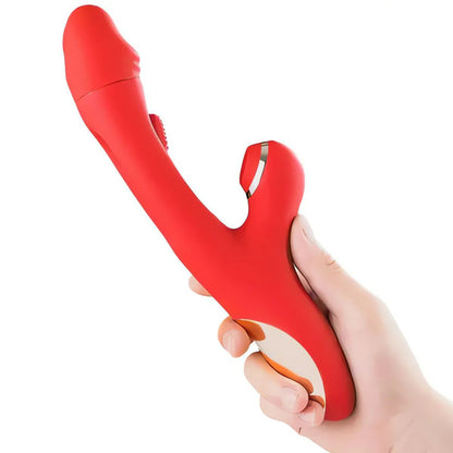 PositivityTop™ G-Bliss 7*7 Clit Sucking G-spot Tapping Vibrator